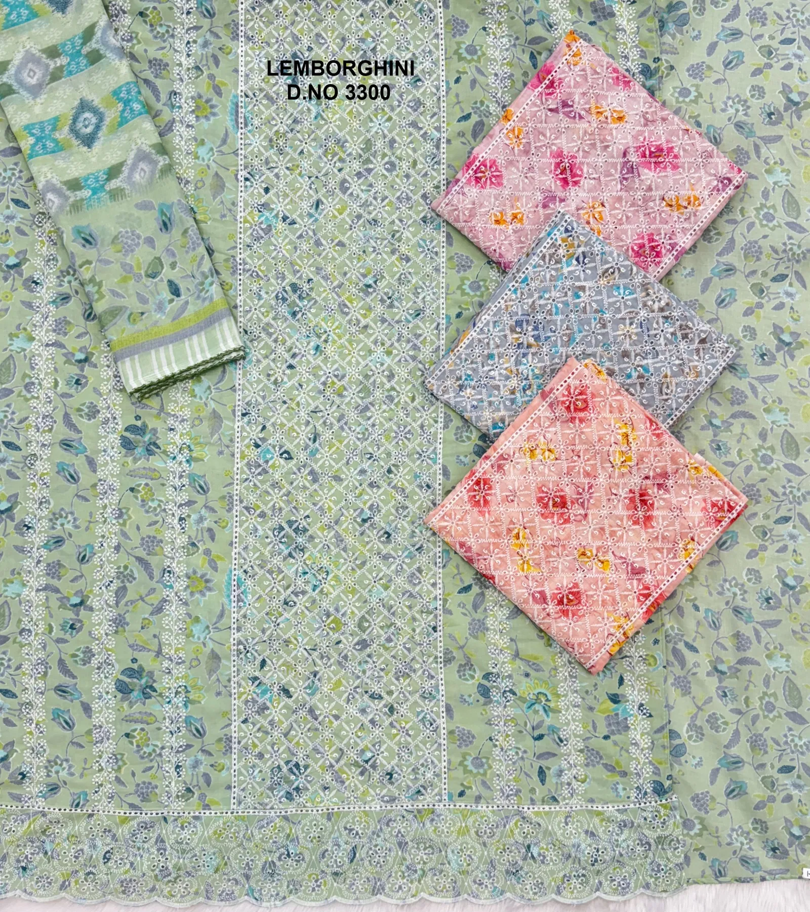 Lamborghini 3300 By Bipson Cotton Printed Dress Material Wholesalers In Delhi